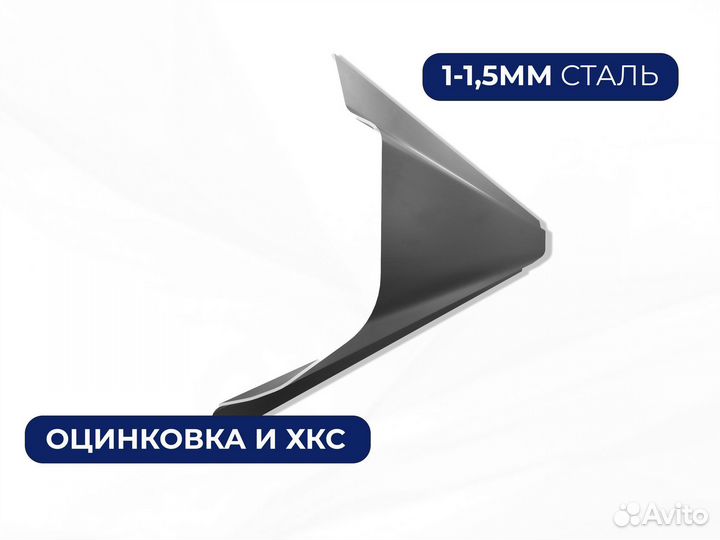 Ремонтные пороги и арки для Mitsubishi Дегтярск