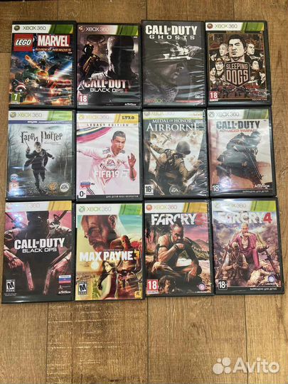 Диски на xbox 360