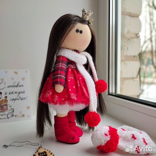 Интерьерная кукла ручной работы