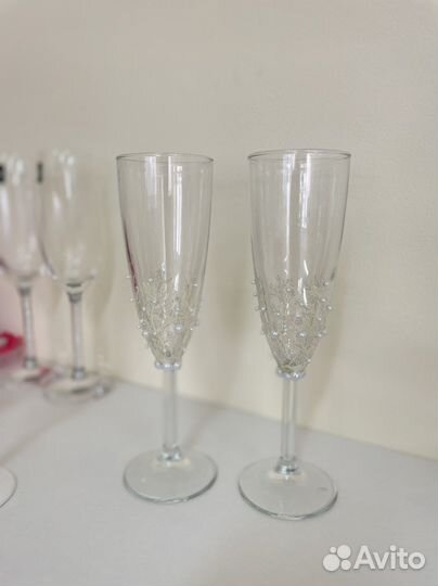 Бокалы на свадьбу
