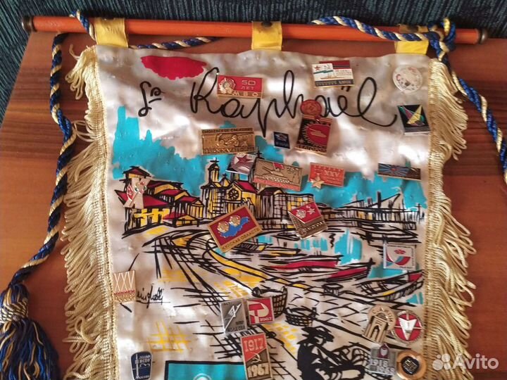 Значки СССР разная тематика вымпелы