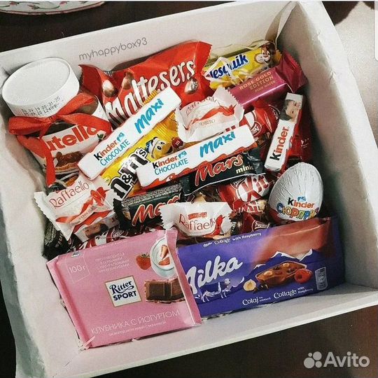 Сладкий подарок сестре/подруге/девушке/маме