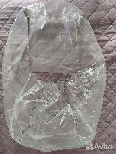 Дождевик на коляску новый