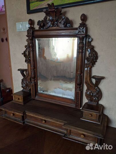 Зеркало накомодное 19 век