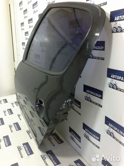 Дверь задняя левая Peugeot 206 седан