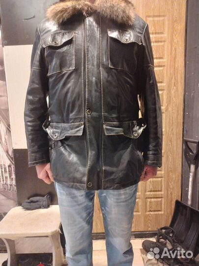 Кожанка 100% р 50-52