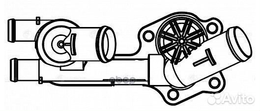 Термостат Для А/М Skoda Yeti (09) 1.2T (80/89С