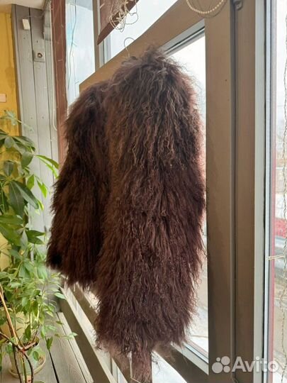 Шуба из натуральной ламы