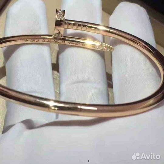 Браслет Cartier Juste un Clou из розового золота