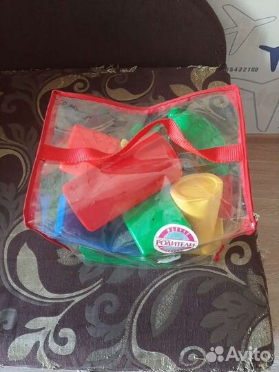 Кубики пластмассовые