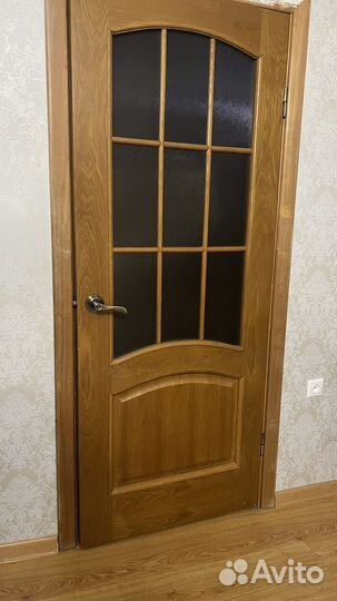 Двери межкомнатные с коробкой деревянные бу