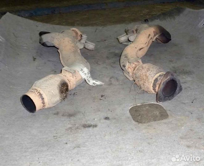 Приемная труба глушителя Audi A8 6.0 V12 2001