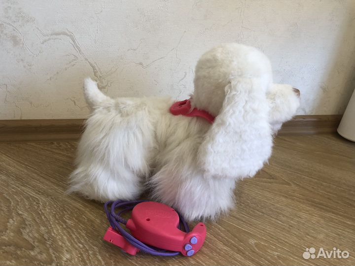 Furreal friends собака щенок go-go