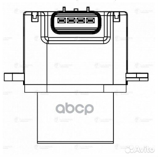 Резистор э/вент. отоп. для а/м Nissan Pathfinde