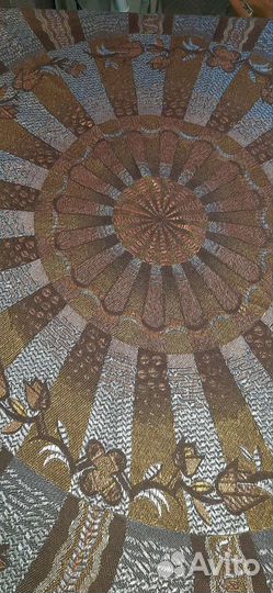 Скатерть круглая СССР