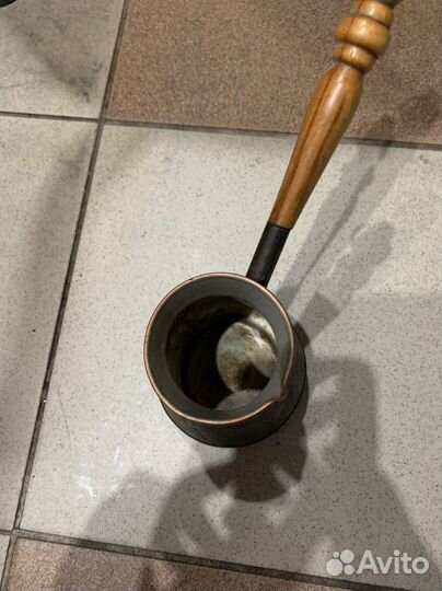 Турка для кофе медная