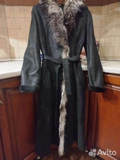 Дубленка натуральная женская 46 48