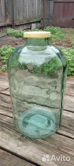 Банка 10 литров стеклянная