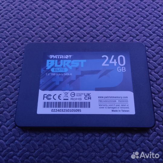 SSD SATA 2.5 240gb