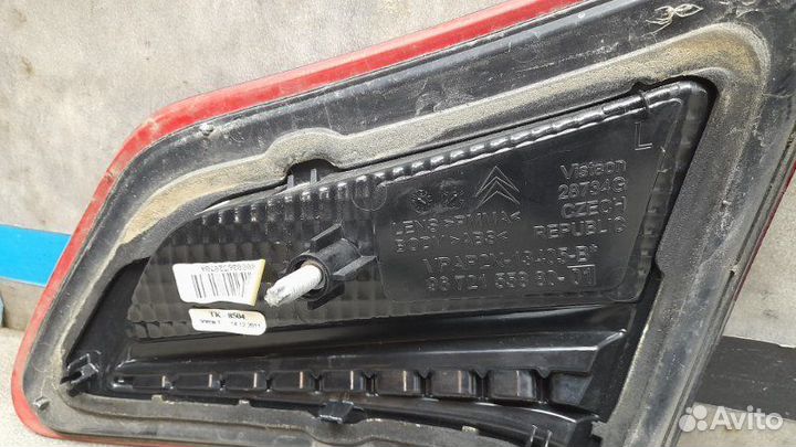 Фонарь задний левый Citroen C4 2 1.6 EP6 (120) AT