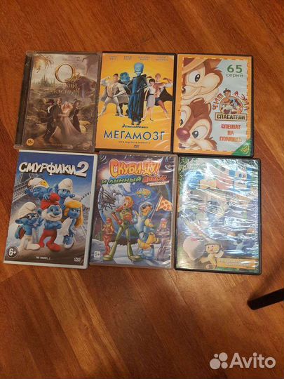 Dvd диски мультфильмы