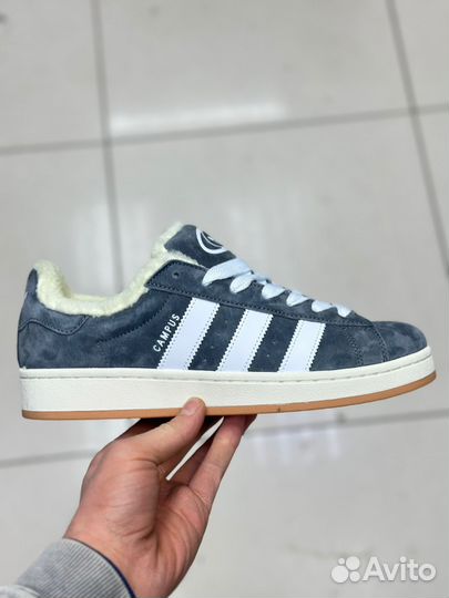 Adidas campus 00s с мехом