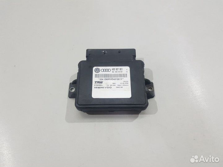 Блок управления ручным тормозом ауди а8 audi a8