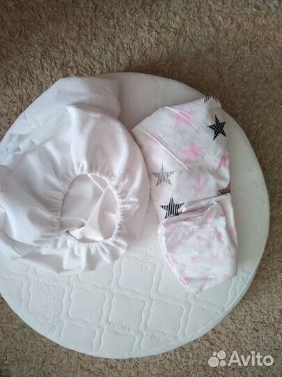 Матрас на круглую кроватку