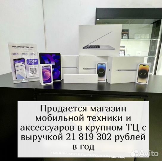 Магазин телефоны мобильные аксессуары 21млн/год