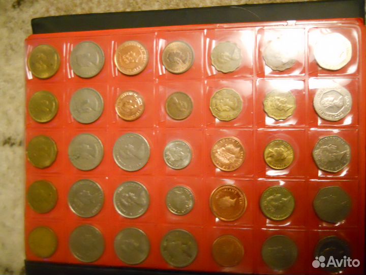 Монеты Англии и её колонии с елизаветой 2