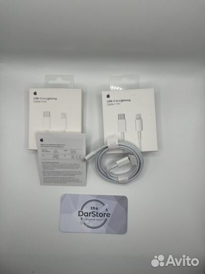 Зарядка на iPhone type c lightning