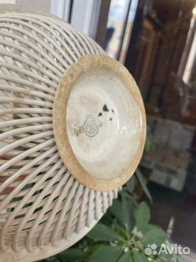 Фарфоровая сухарница 1940-1950 годов