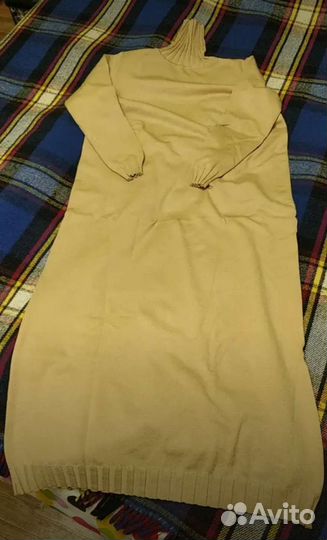 Вязаное платье