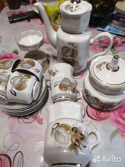 Сервизы кофейные, чайные