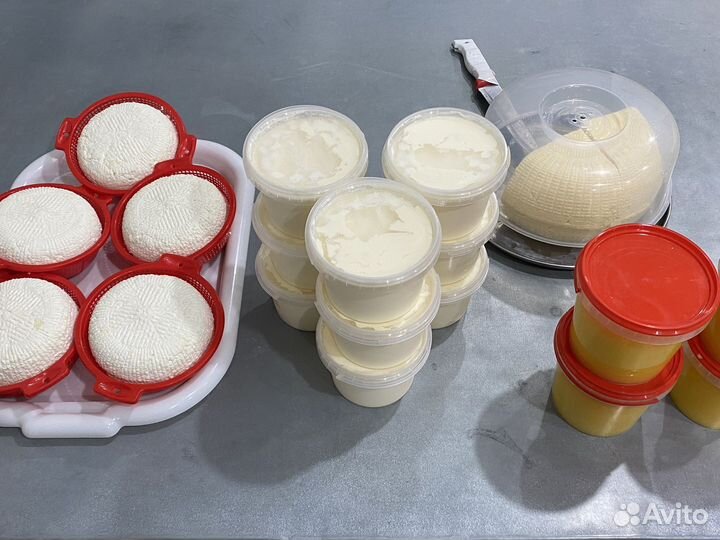 Сметана, творог, сыр, молоко