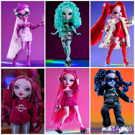 Rainbow high и lol surprise куклы разные