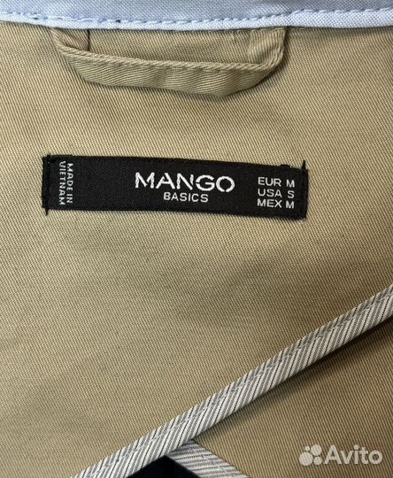 Тренч mango женский