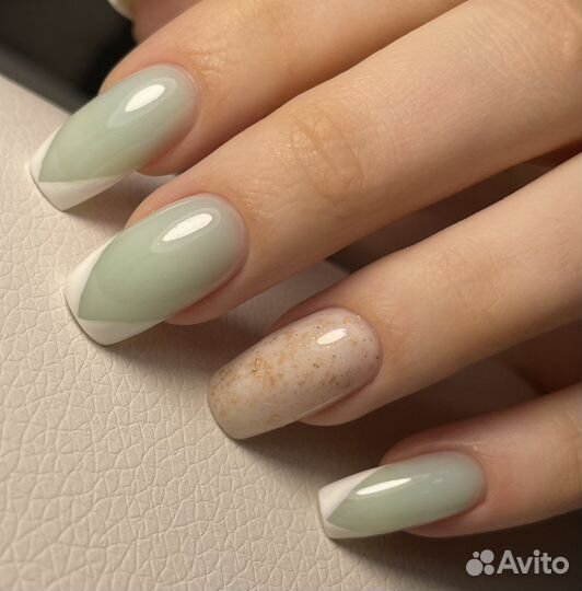 Маникюр, покрытие гель лак, наращивание