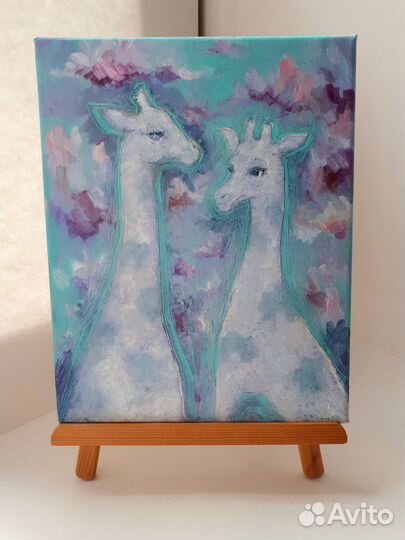 Картина маслом на холсте интерьерная