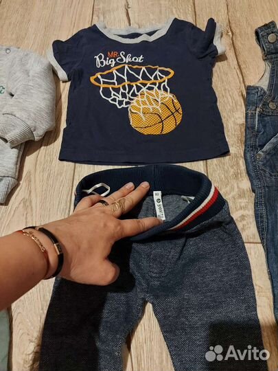 Пакет детских вещей на мальчика 80 (9-12мес)