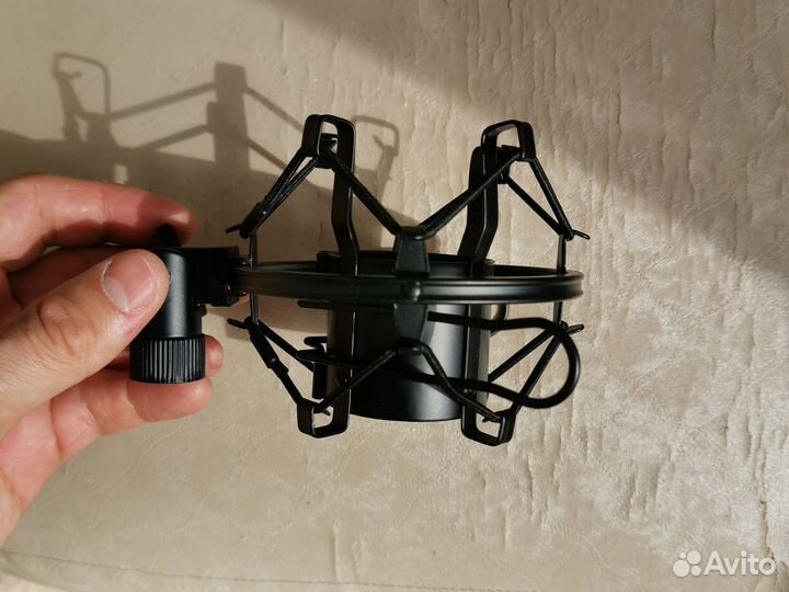 Держатель для микрофона паук, металлический