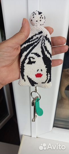 Ключница из бисера