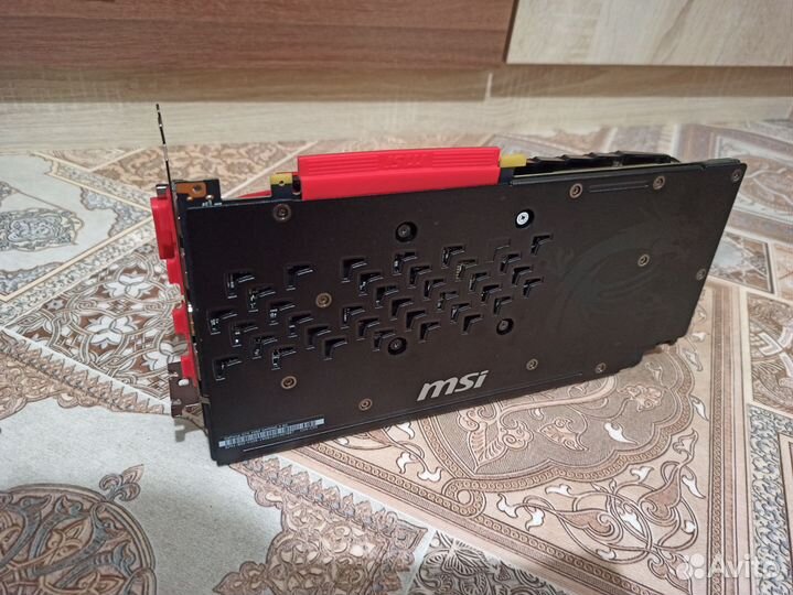 Видеокарта MSI GeForce GTX 1060 gaming X 6GB