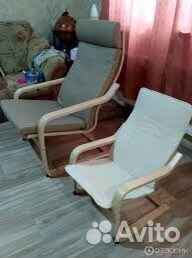 Поэнг IKEA кресло детское новое