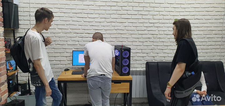 Игровой компьютер i3 10105F/SSD 500Gb/GTX 1650