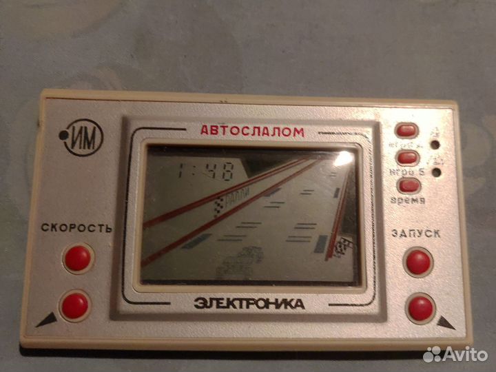 Электронная игра Автослалом СССР