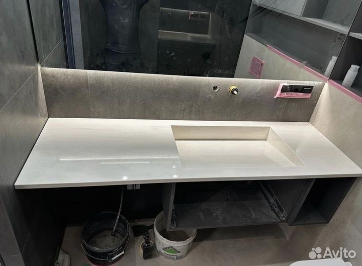 Раковина для кухни/ванной из керамогранита