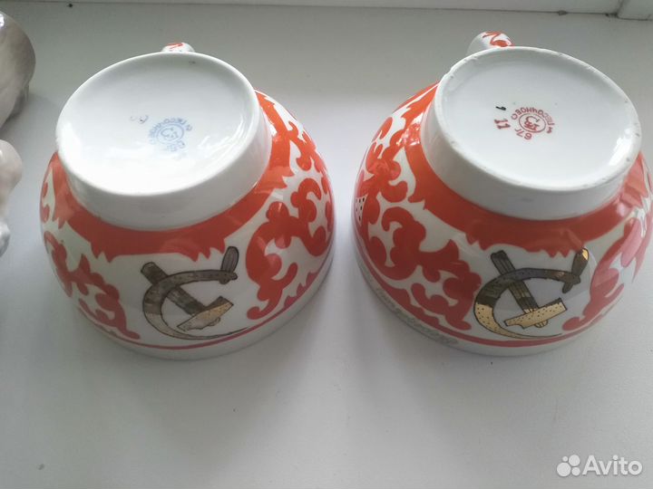 Статуэтка СССР чашка песочное лфз агитация