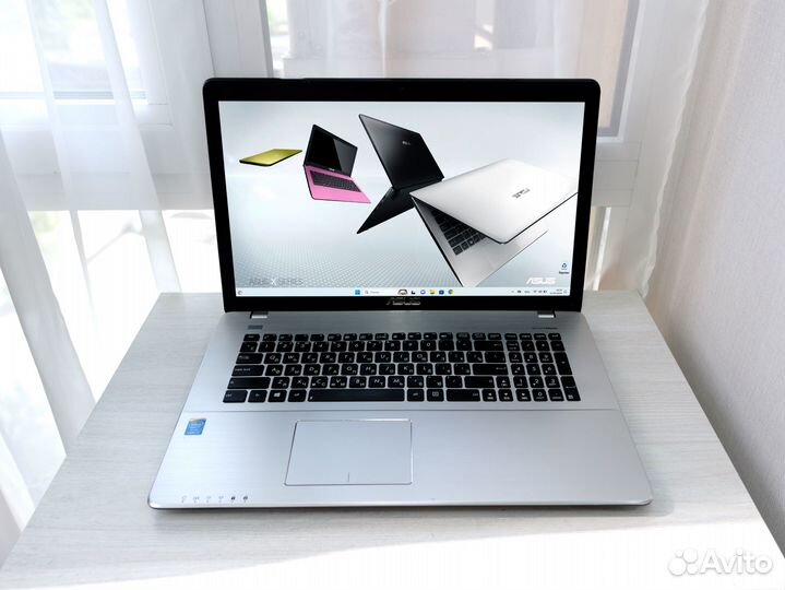 Игровой ноутбук Asus 17 дюймов (Core i7)