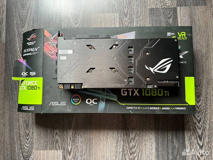 Asus GeForce GTX 1080 Ti strix OC 11Gb